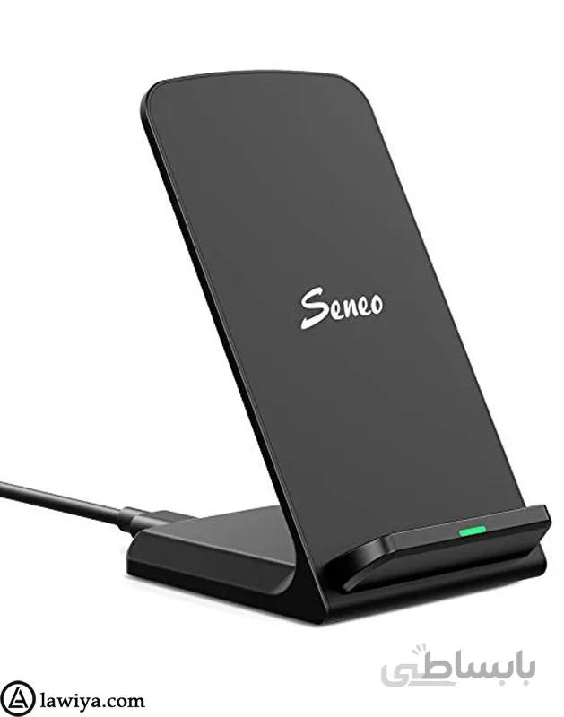 شارژر وایرلس فست Seneo high speed 15w پک تک عددی