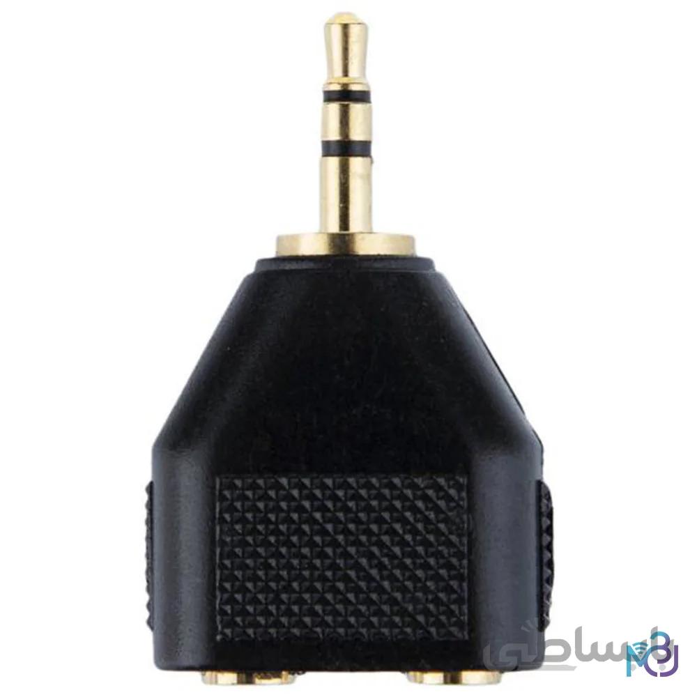 تبدیل 1 به 2 جک 3.5 میلی متری دایو مدل HQP کد MA80