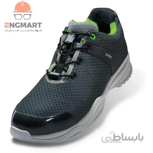 کفش ایمنی خارجی اسپرت لاین UVEX مدل S1 P SRC سری 8470