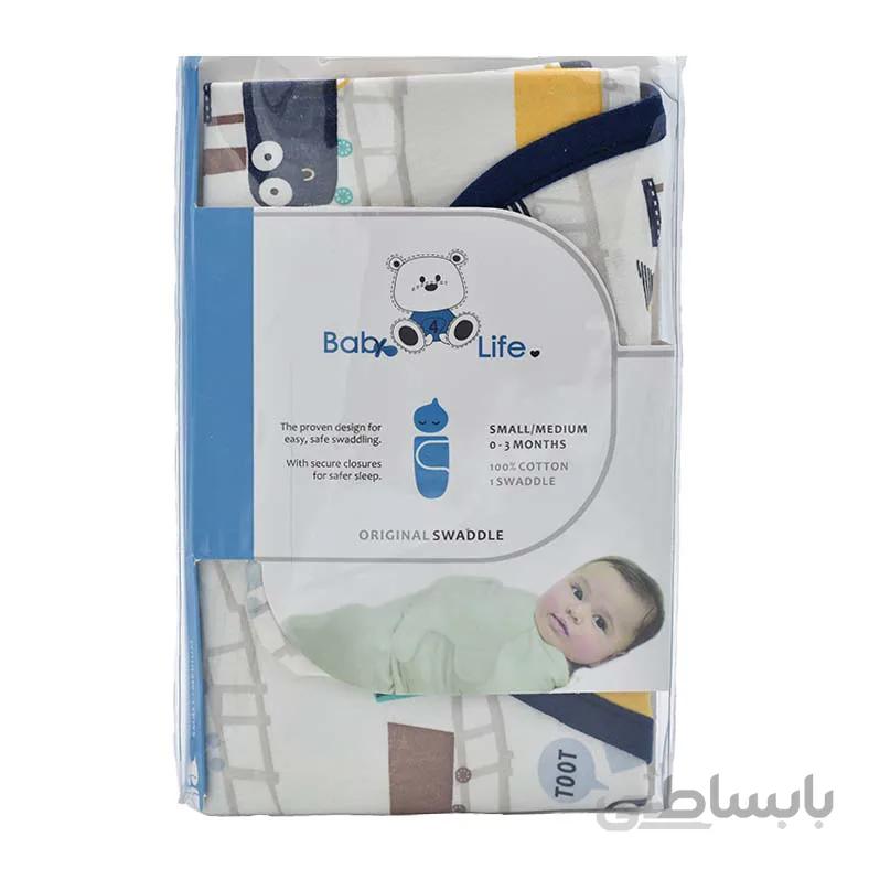 قنداق نخی چسبی baby for life مدل قطار