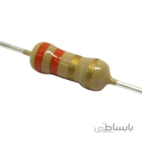 مقاومت 3.3 اهم 1/4 وات 5 درصد
