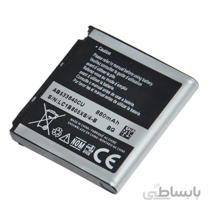 باتری موبایل مدل AB533640CU با ظرفیت 800mAh مناسب برای گوشی موبایل سامسونگ s3600 ا AB533640CU 800mAh Mobile Phone Battery