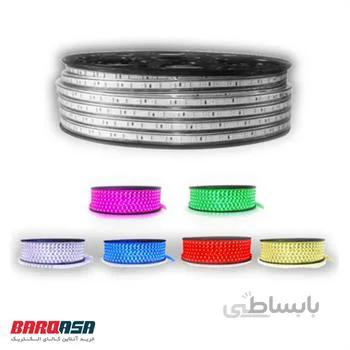ریسه نواری چسبدار چندرنگ فاین الکتریک FEC-5050-60LED RGB
