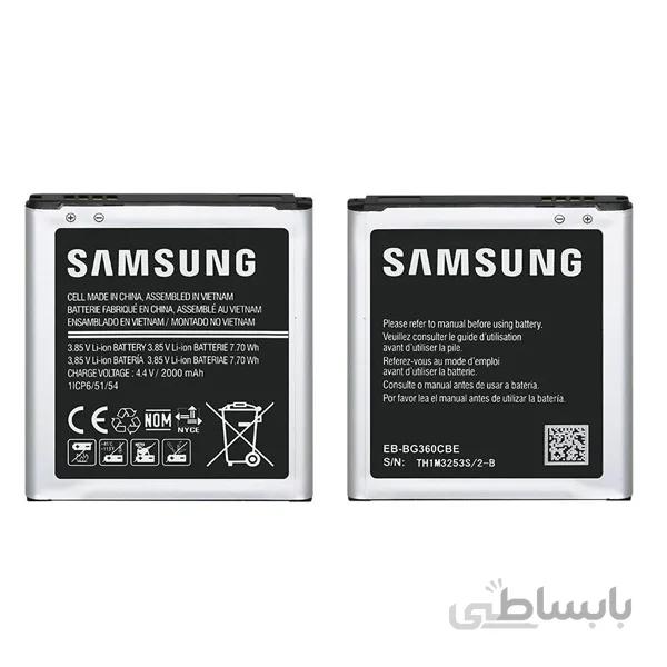 باتری اورجینال گوشی سامسونگ گلکسی جی 2 مدل Samsung Galaxy j2 (j200) Battery EB-BG360BBE