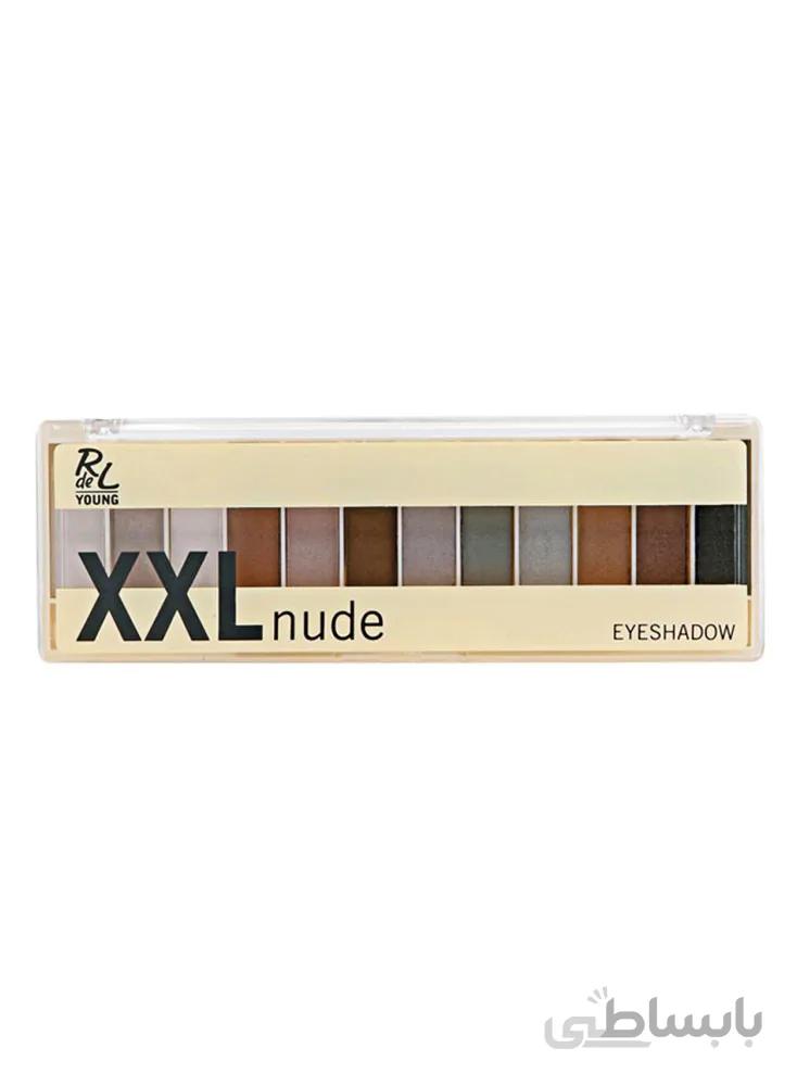 پالت سایه 12 رنگ ریوال د یانگ کد 01 (Nude)