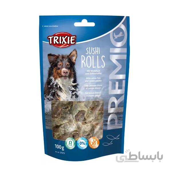 تشویقی سگ با طعم سوشی تریکسی – Trixie Sushi Rolls