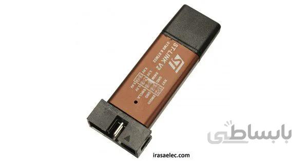 پروگرامر ST-Link V2 ویژه بردهای STM8 و STM32