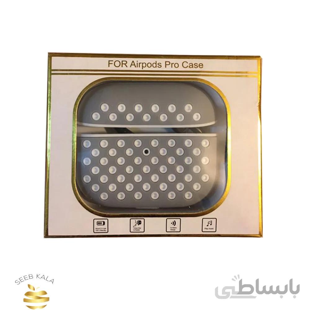 کیف ایرپاد خال خالی دو رنگ مدل AirPods Pro case