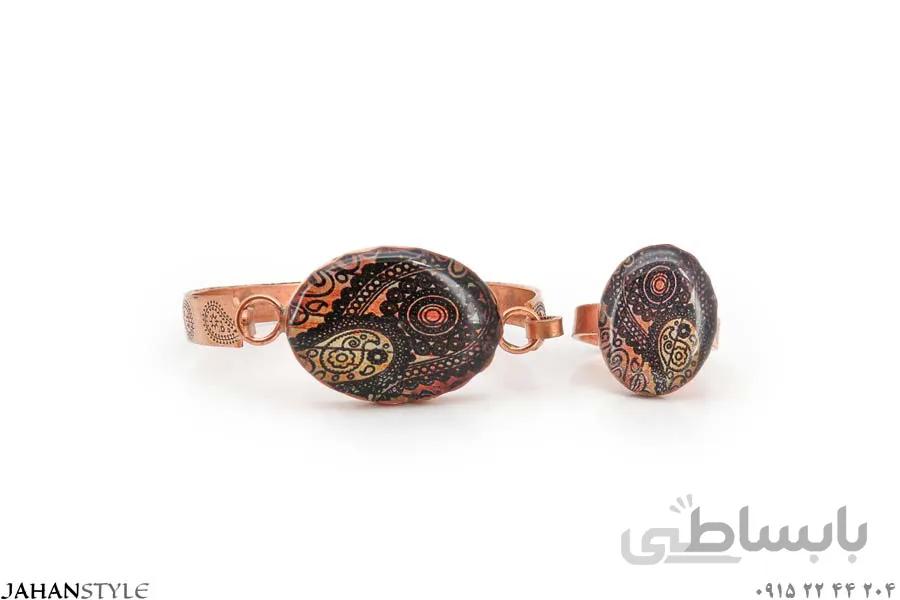 نیم ست مسی زنانه و دخترانه کد 587983
