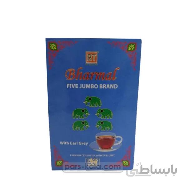 چای بارمال پنج فیل عطر بهار نارنج Bharmal Five Jumbo