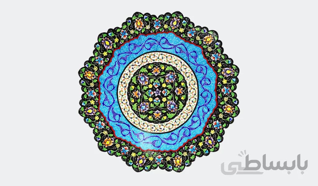 بشقاب صاف 20 مینای پرداز