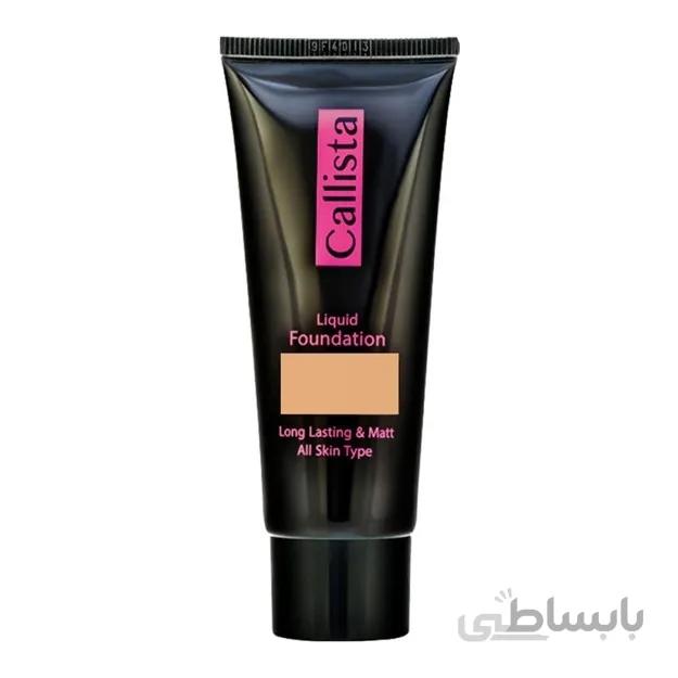 کرم پودر لانگ لستینگ کالیستا شماره M14 ا Callista Long Lasting And Matt Foundation M14