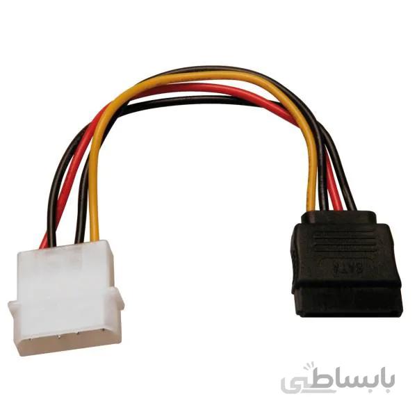 کابل تبدیل برق ۴ پین به ساتا