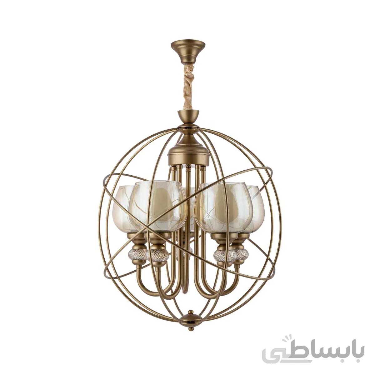 لوستر پنج شعله سری 2023/50