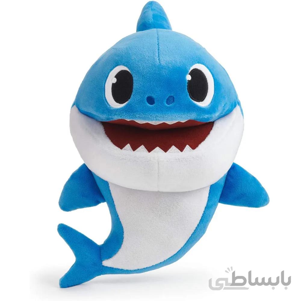 عروسک نمایشی پاپت سخنگو هوشمند ددی شارک آبی Daddy Shark