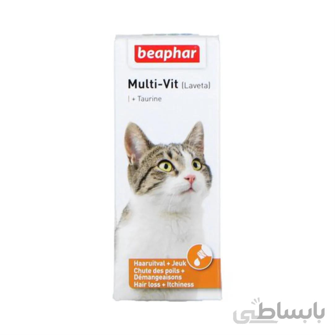 شربت مولتی ویتامین ویژه گربه بیفار – Beaphar Multi-Vit Cat