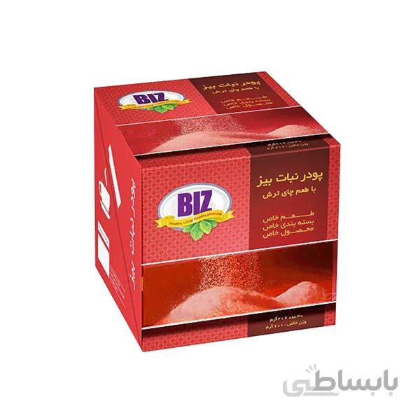 پودر نبات دکتر بیز با طعم چای ترش مقدار 600 گرم