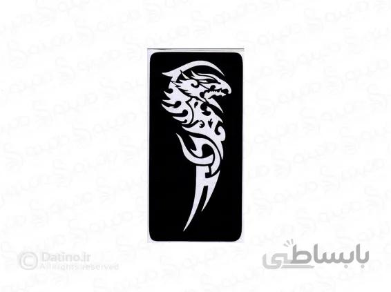 شابلون حنا طرح نقش عقاب 10643