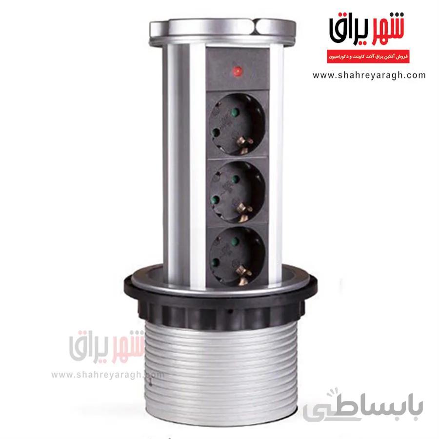 پریز توکار استوانه معمولی