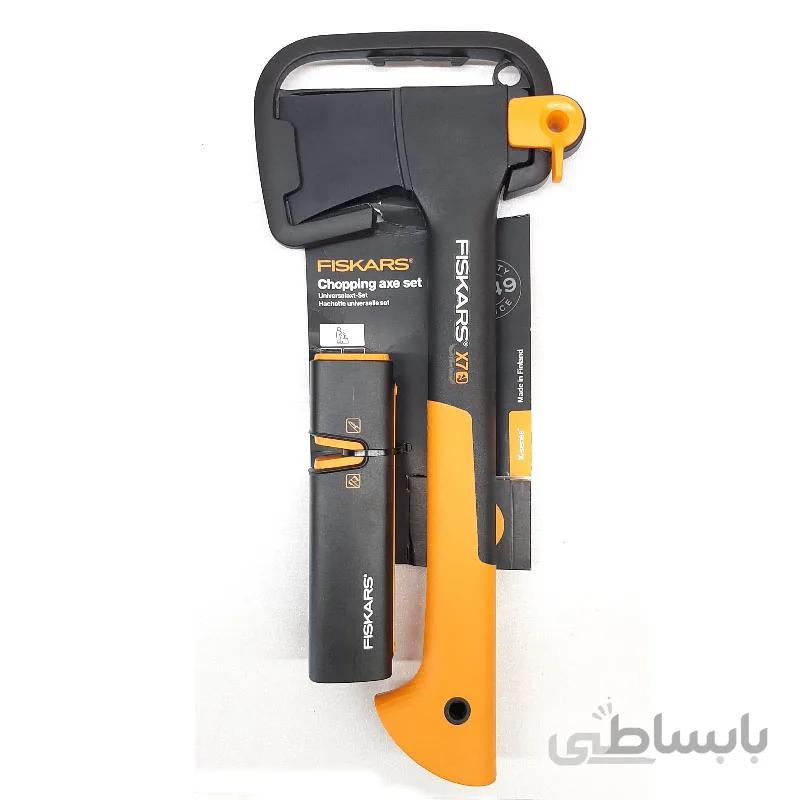 تبر پتک فیسکارس به همراه تیز کن مدل X7