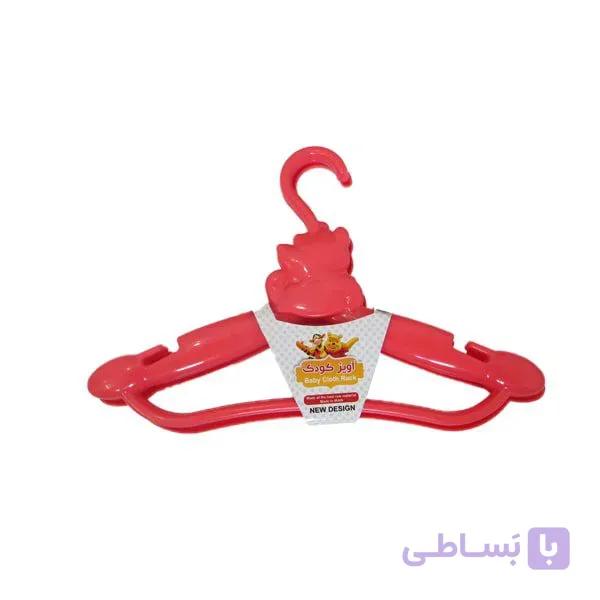چوب لباسی پلاستیکی کودک ۳ عددی