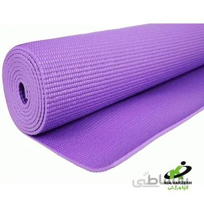 مت یوگا 6 میلی متری مدل PVC - مشخصات،قیمت و خرید ا yoga 6mm pvc