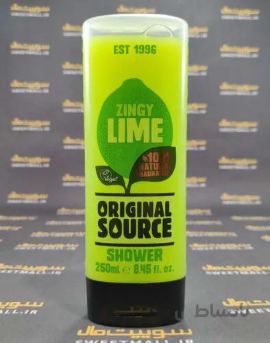 شامپو بدن اورجینال سورس 250 میلی لیتر original source-zingy lime