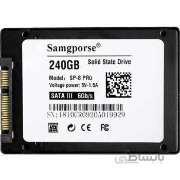 اس اس دی اینترنال سمگپرس مدل SP8Pro ظرفیت 240 گیگابایت ا Samgporse SP8Pro Internal SSD Drive 240 GB