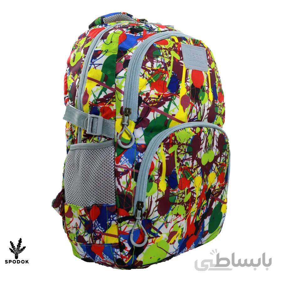 کوله پشتی دخترانه مدل 706/17 Jeep