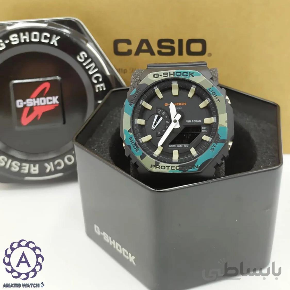 ساعت مچی کاسیو جی شاک مدل Casio G-Shock GA-2100SU-1AER