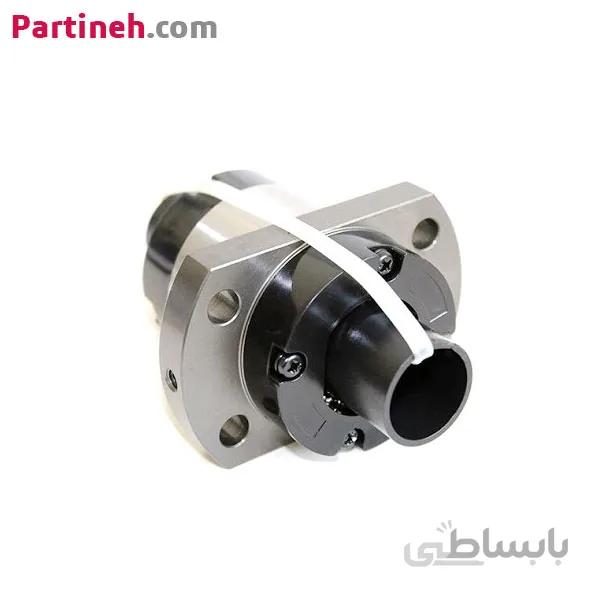 مهره بال اسکرو برند باهر (BAHER) مدل SFE3232 قطر 32 گام 32 میلیمتر ا BAHER SFE3232 Ball Screw Nut Diameter 32mm pitch 32mm