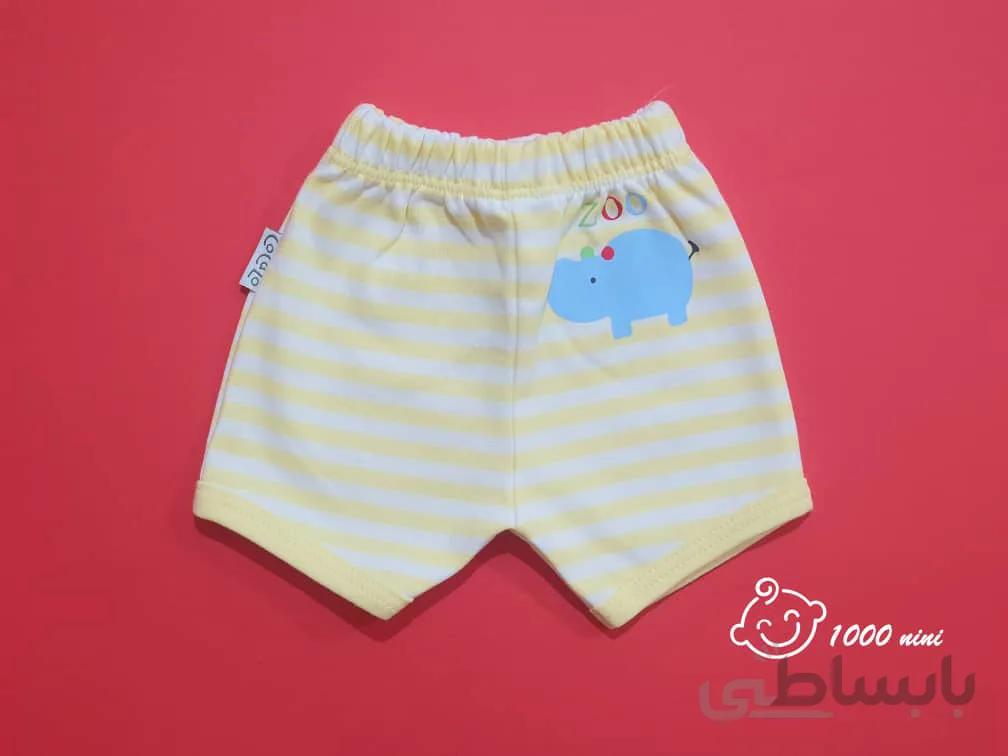 شورت پادار باغ وحش لیمویی کوکالو