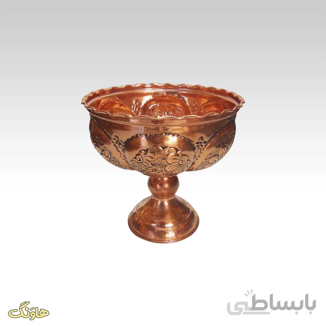 شکلات خوری قلمزنی مسی J004