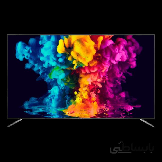 تلویزیون کیو ال ای دی هوشمند تی سی ال مدل 55C715 سایز 55 اینچ ا TCL 55C715 Smart QLED TV 55 Inch