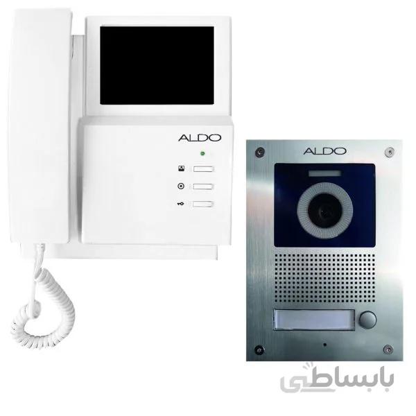 پکیج کامل آیفون تصویری آلدو با مانیتور AL412 بدون حافظه