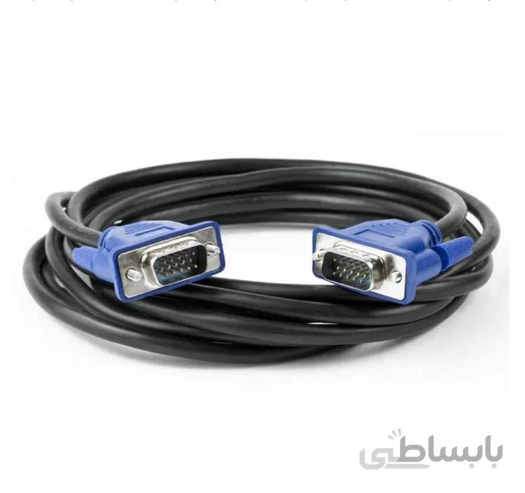 کابل VGA ENET طول ۳ متری ای نت ۳+۴ درجه 1 ا کابل VGA طول ۳ متری ای نت ۳+۴