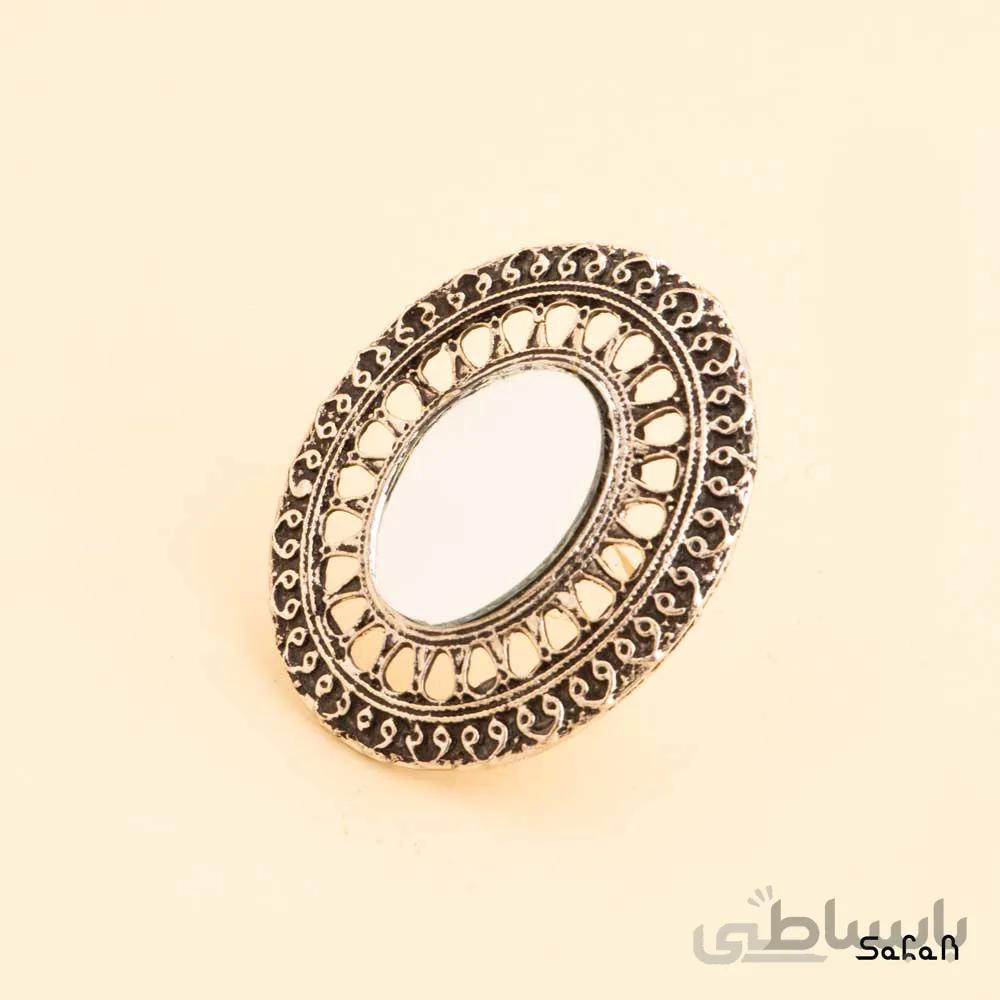 انگشتر ایینه ایی باز یاسمن