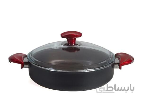 تابه ۳۰ دربدار دو دسته گرانیتی فورج PMT