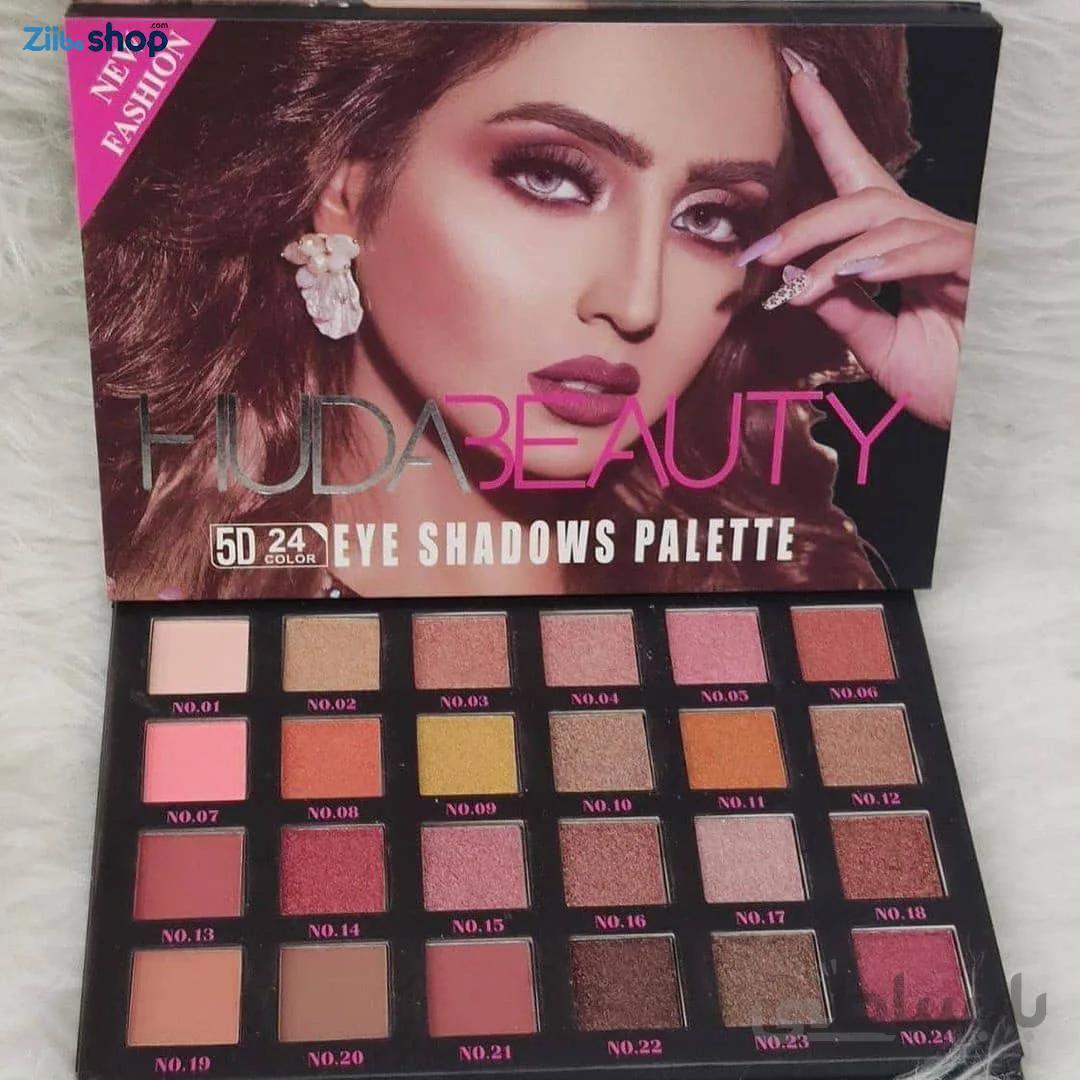 پالت سایه 24 رنگ هدی بیوتیhodabeauty