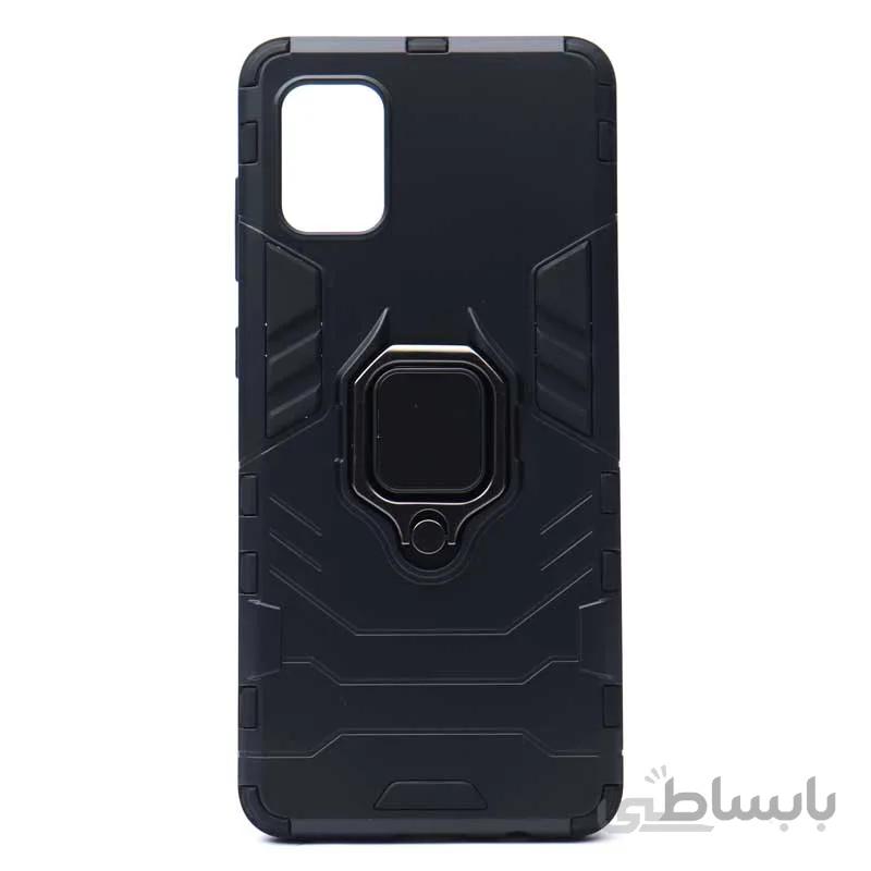 قاب ضد ضربه هولدر دار Keysion سامسونگ A31 مشکی ا Anti-shock case For Samsung A31