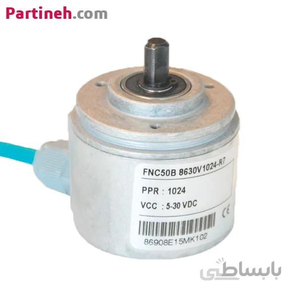 انکودر شفت دار فناک 500 پالس FNC 50B 8330V 500-R2 ساخت ترکیه ا FNC 50B Serisi Incremental Encoder