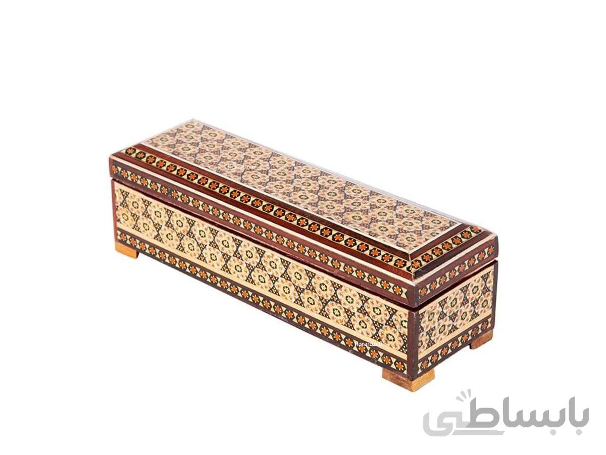 قلمدان خاتم کاری مدل لعل