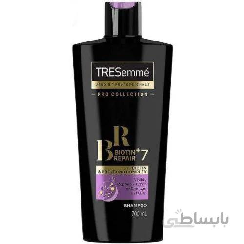 شامپو مو ترزمی مدل biotin repair حجم 700 میلی لیتر