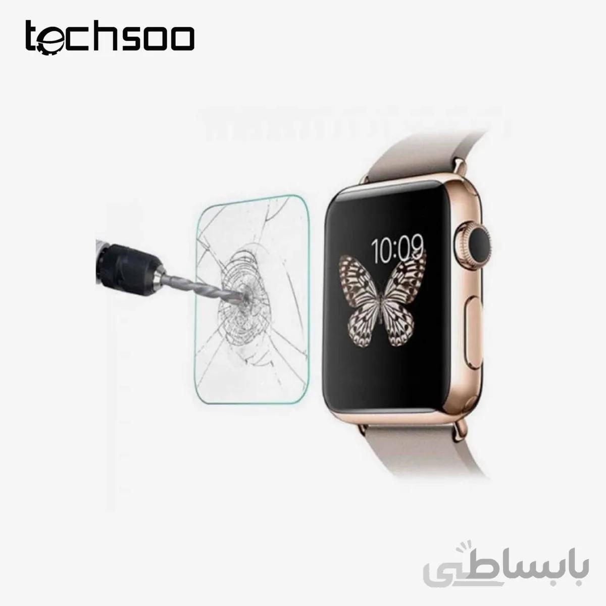 محافظ LCD شیشه ای Glass Screen Protector Guard for Apple Watch 38mm