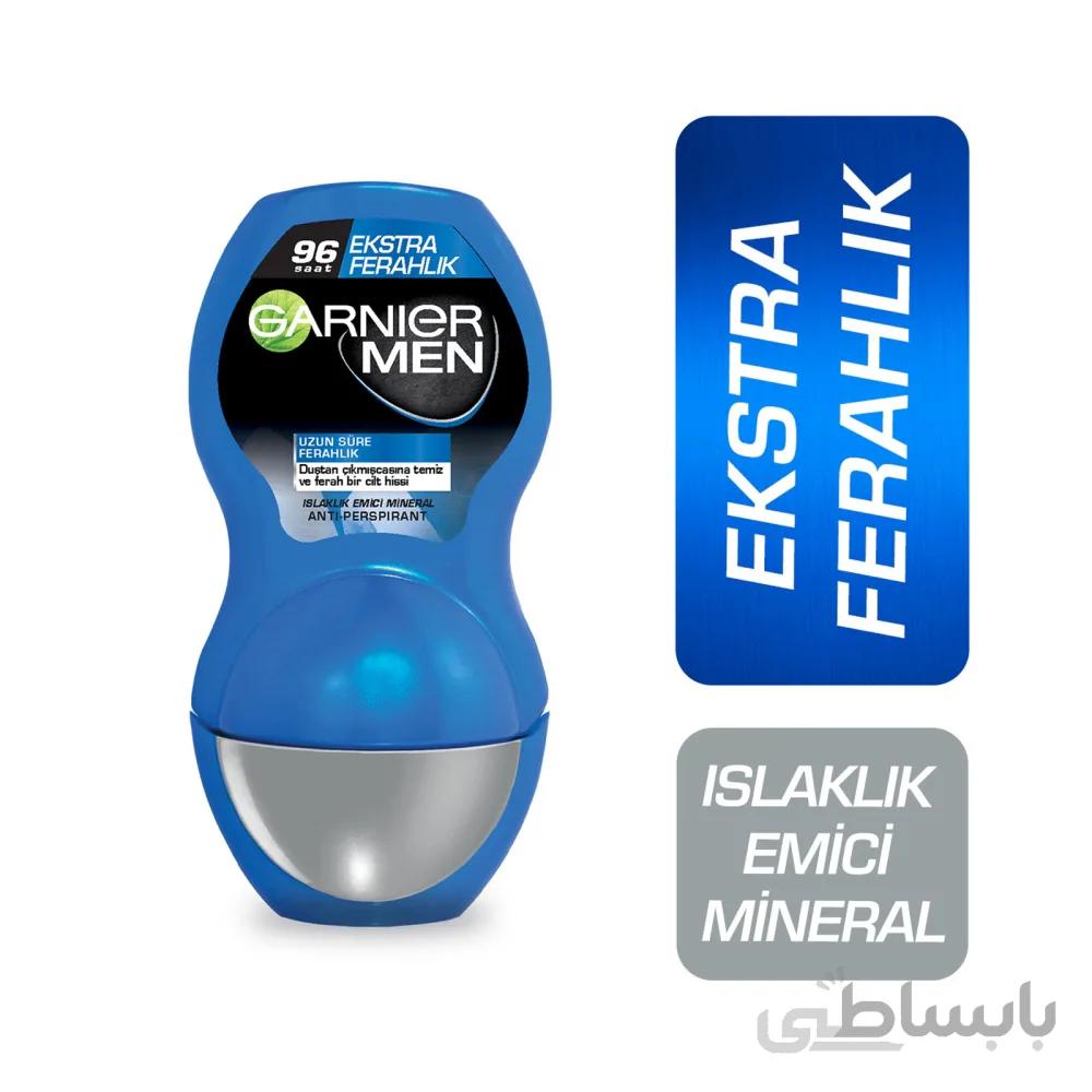 رول ضد تعریق مردانه گارنیر مدل ekstra ferahlik حجم 50 میل