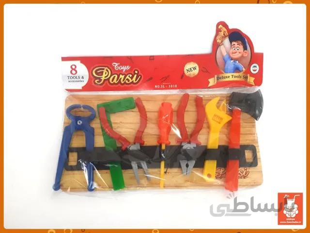 آچار اسباب بازی 7 عددی ابزار پارسی تویز مدل 1010
