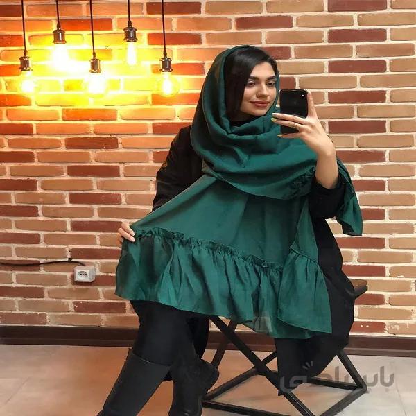 شال دامنی مجلسی زیبا مزونی
