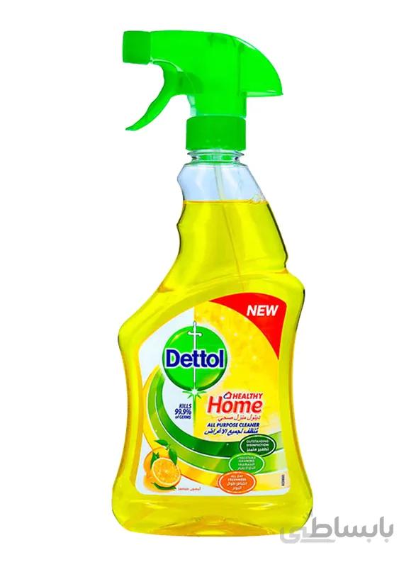 اسپری ضدعفونی کننده دتول ۵۰۰ میل با رایحه لیمو – Dettol Outstanding Disinfection 500ml