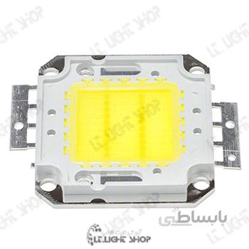 پاور LED صد وات 33 میلیمتر سفید یخی 12000 10000 کلوین