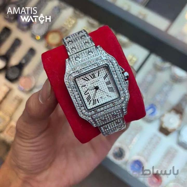 ساعت مچی فول نگین کارتیر مدل Cartier 4321C